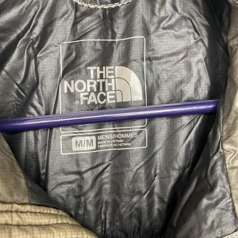 The North Face Men's Olive Green Quilted Vest Size M
